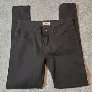 LEVI'S Women's Skinny Jeans Pants Black 6